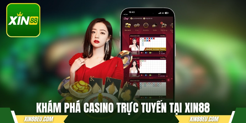 Khám phá casino trực tuyến có giấy phép tại xin88
